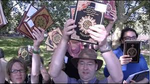 37 korans held up in speaker's corner