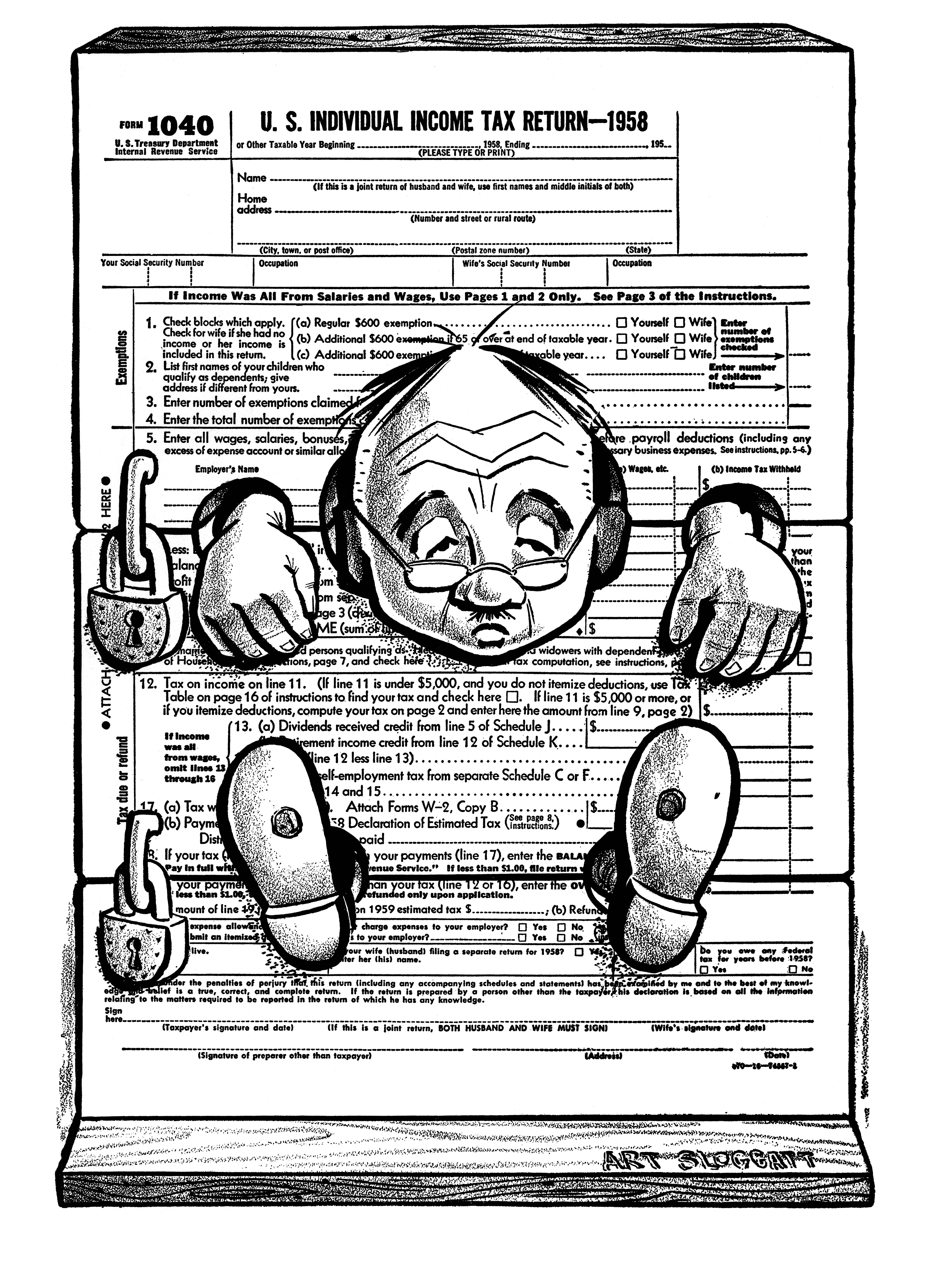 Excessive taxes arthur sloggatt 1