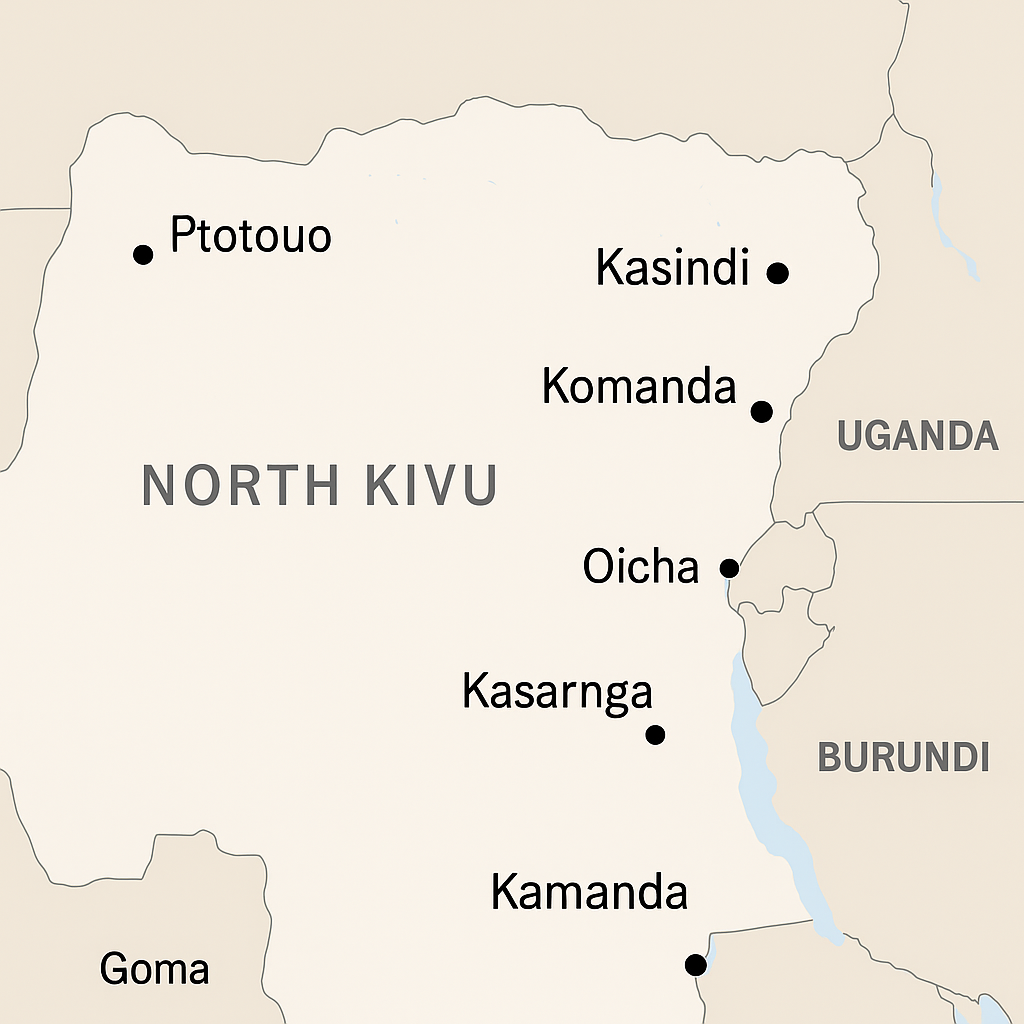 ADF and IS attacks eastern Democratic Republic of Congo