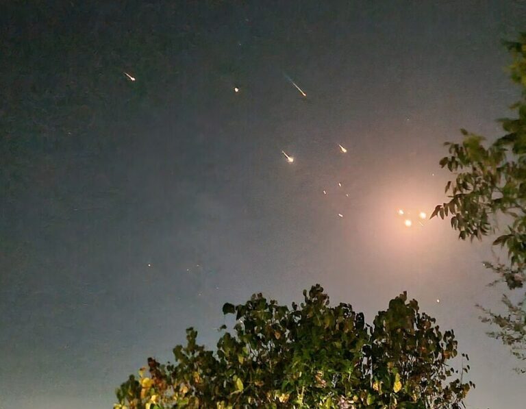 Israel unveils Star Wars-like laser to shift balance of power יירוטים בגליל התחתון במסגרת ההתקפה האיראנית על ישראל (cropped)