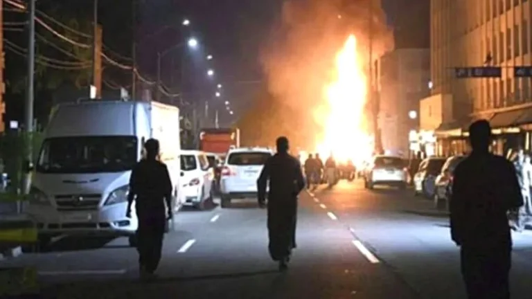 Bahrain blows up
