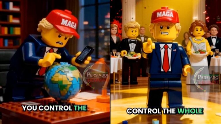 Iran lego track Trump