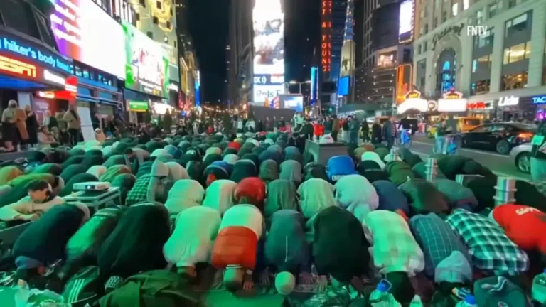 Times square prayer