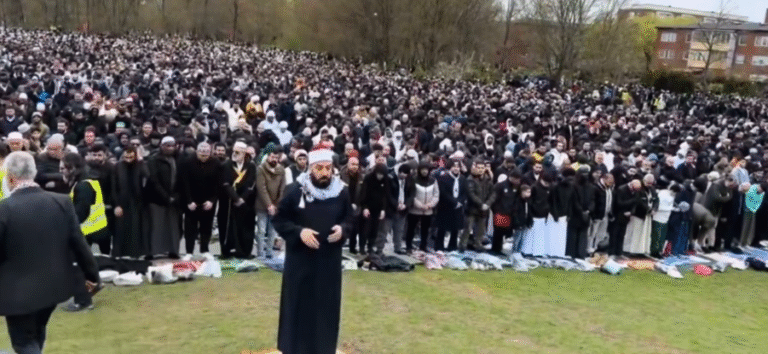 Muslim gathering in Sweden