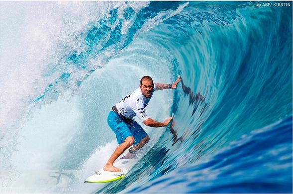 After winning, surfer C.J. Hobgood still felt empty